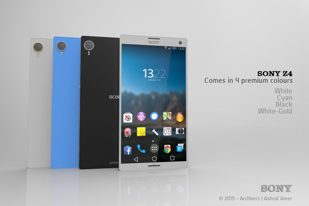 Sony Xperia Z4 concept ashraf amer 1